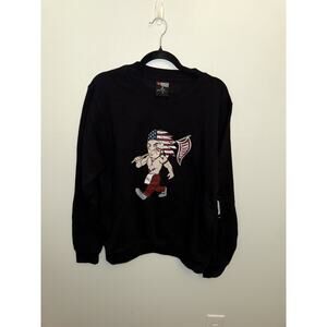 BSN Sports East Liverpool Potters Indians Sweatshirt Mens Medium NWT Black